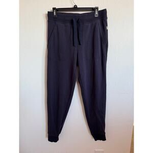 Ugg Mens Hank Sweatpants Fleece Lined Navy Comfort Warm Cozy Pants size Medium